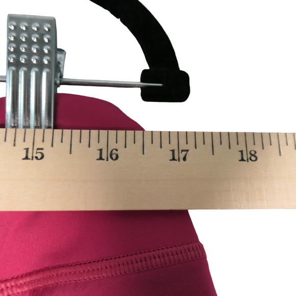 CRZ Yoga Shorts Womens Large Pink Pull On Hidden Pocket Brief Running Hike Golf - Picture 8 of 13